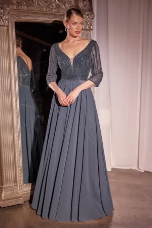 Sista - Eveningwear 17 - Dark Blue - sista.com.my