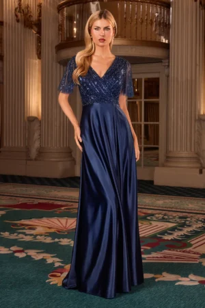 Sista - Eveningwear 18 - Dark Blue - sista.com.my