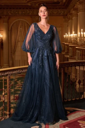 Sista - Eveningwear 19 - Dark Blue - sista.com.my