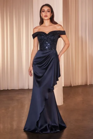 Sista - Eveningwear 3 - Dark Blue - sista.com.my