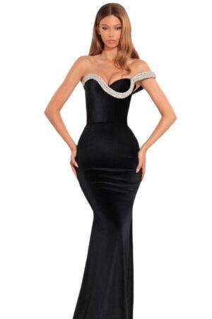 Sista - Eveningwear Premium 1 - Black - sista.com.my